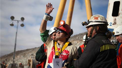 Finalizó el rescate de los 33 mineros en Copiapó, Chile