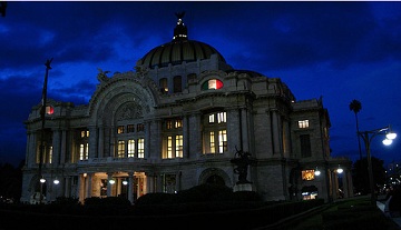 Sala principal del Palacio de Bellas Artes de México es reinaugurada