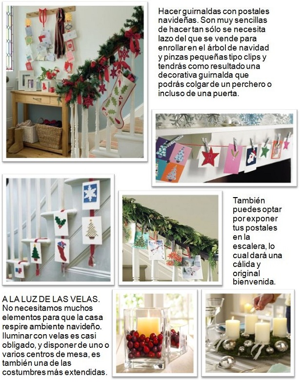 Ideas para Decorar la casa en Navidad