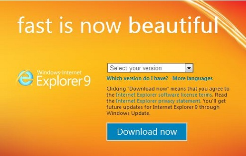 Internet Explorer 9 y las web apps