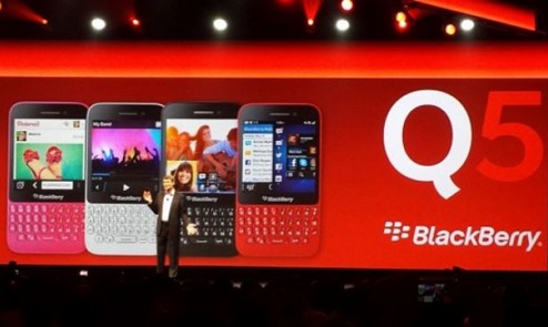 BlackBerry anuncia su nuevo teléfono Q5